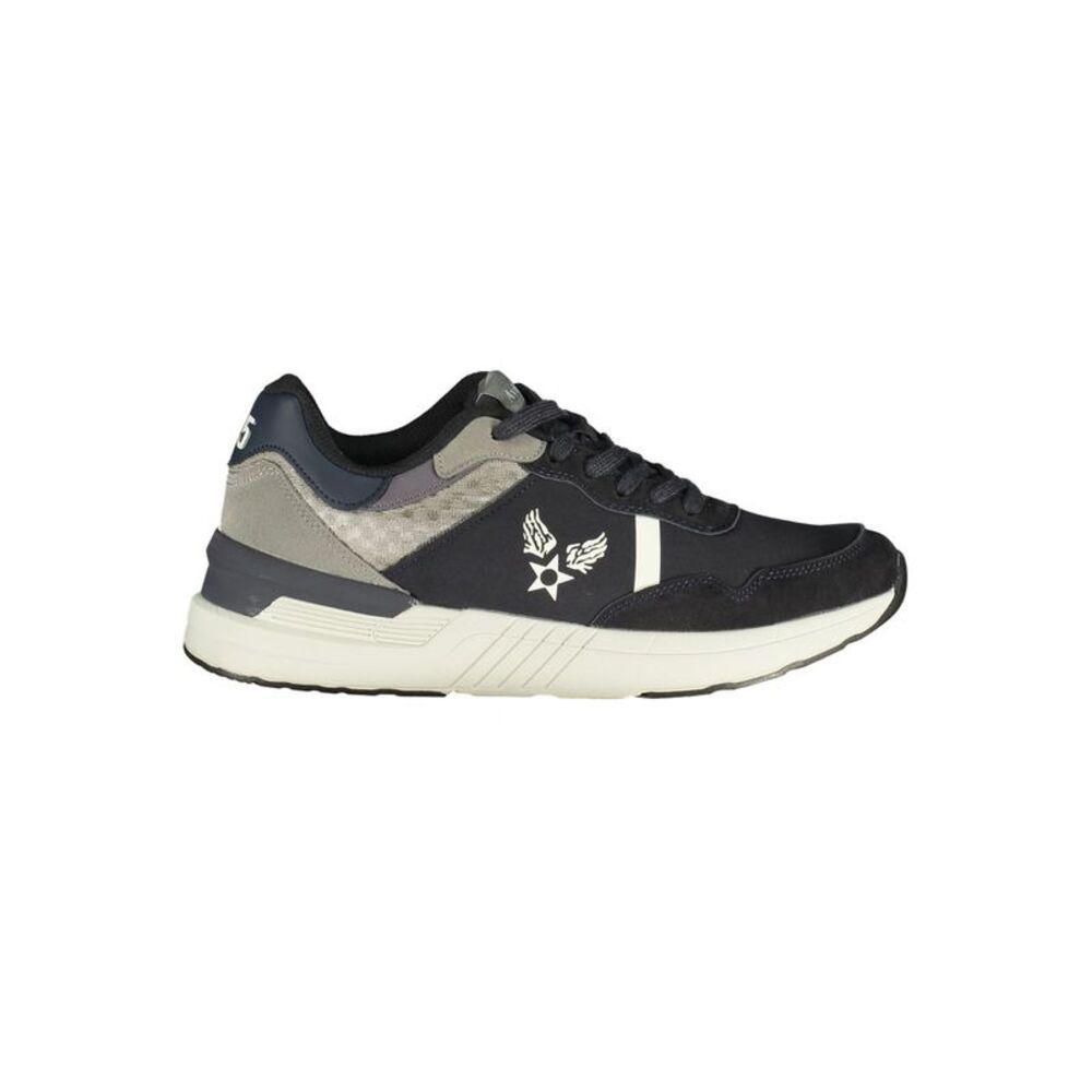 Avirex Blue Polyurethane Men Men's Sneaker